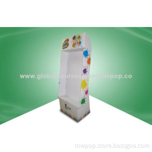 POP Cardboard Floor Display, Suitable for Promotions, Clog, Slipper, Made of Eco-friendly Material